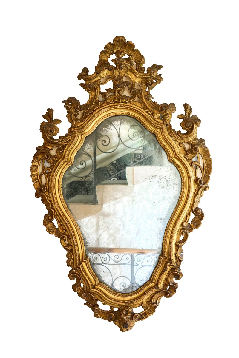 Veneto, 18th Century, Pair Of Mirrors-photo-3