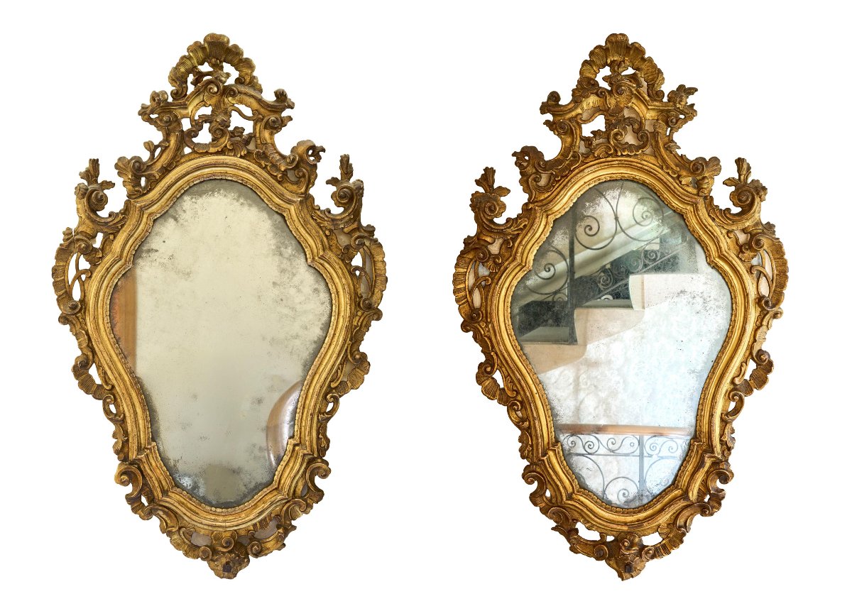 Veneto, 18th Century, Pair Of Mirrors