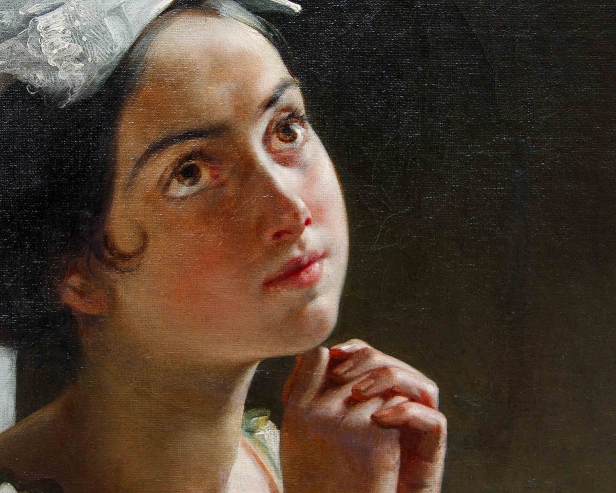 Eliseo Sala (Milan, 1813 - Rancate Di Triuggio, 1879), Prière-photo-6