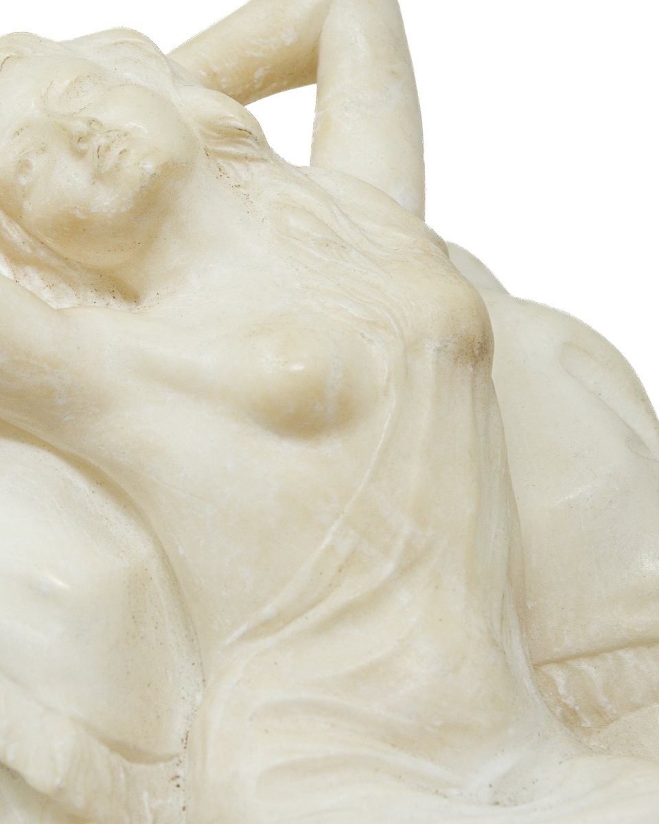 Giuseppe Gambogi (pisa, 1862 – Florence, 1938), Reclining Female Figure-photo-6