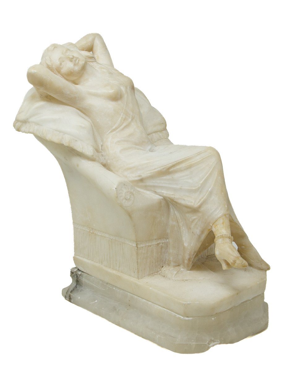 Giuseppe Gambogi (pisa, 1862 – Florence, 1938), Reclining Female Figure