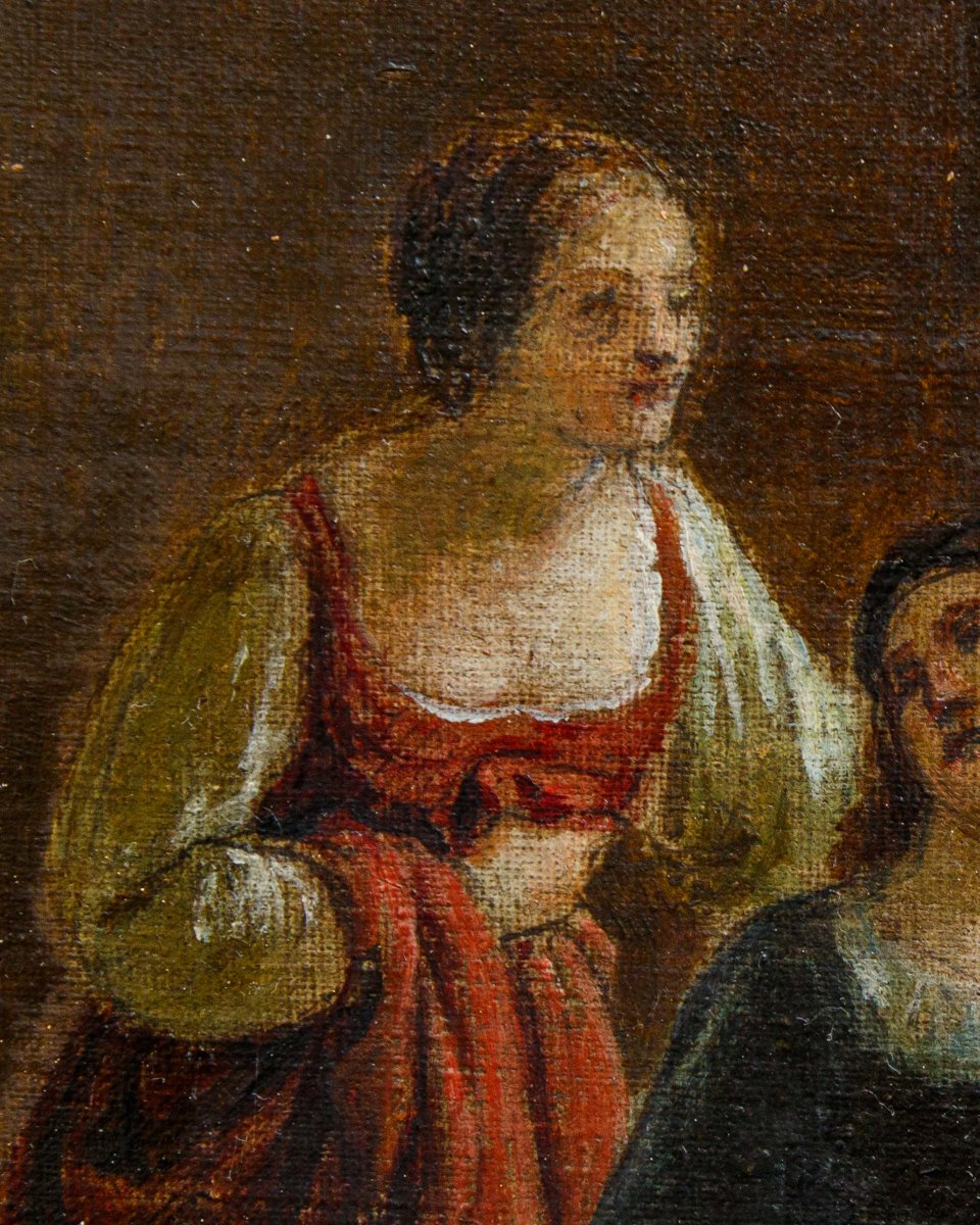 XIXe siècle, Raffaello et la Fornarina dans le studio-photo-2