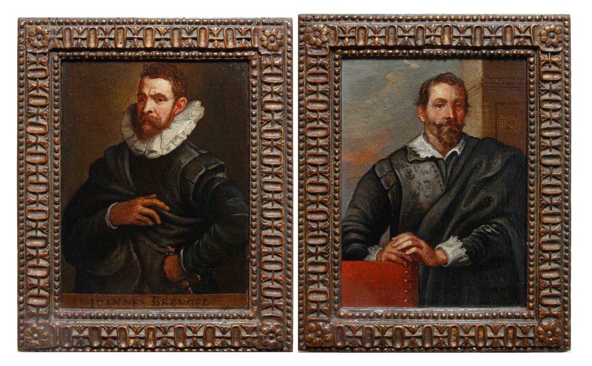 XVIIe siècle, Portraits des peintres Jan Brueghel l’Ancien et Frans Snyders
