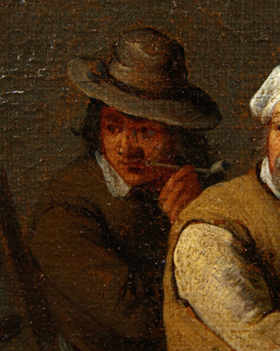 A Follower Of David Teniers (antwerp, 1610 – Brussels, 1690), *tavern With Smokers*-photo-4