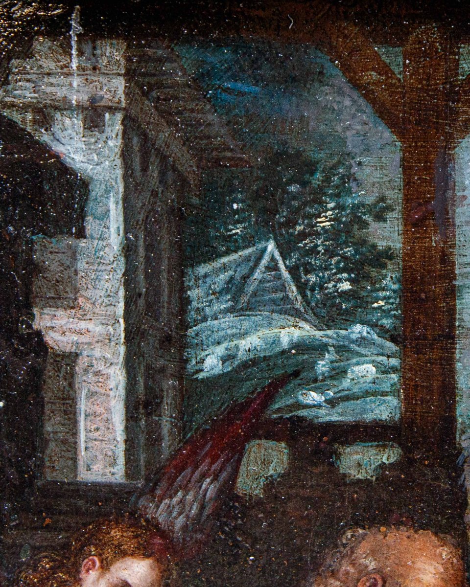 École ferraraise, seconde moitié du XVIe siècle, Nativité-photo-2
