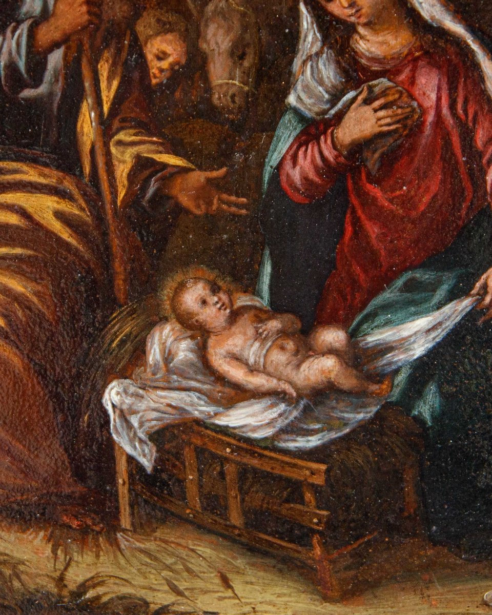 École ferraraise, seconde moitié du XVIe siècle, Nativité-photo-7