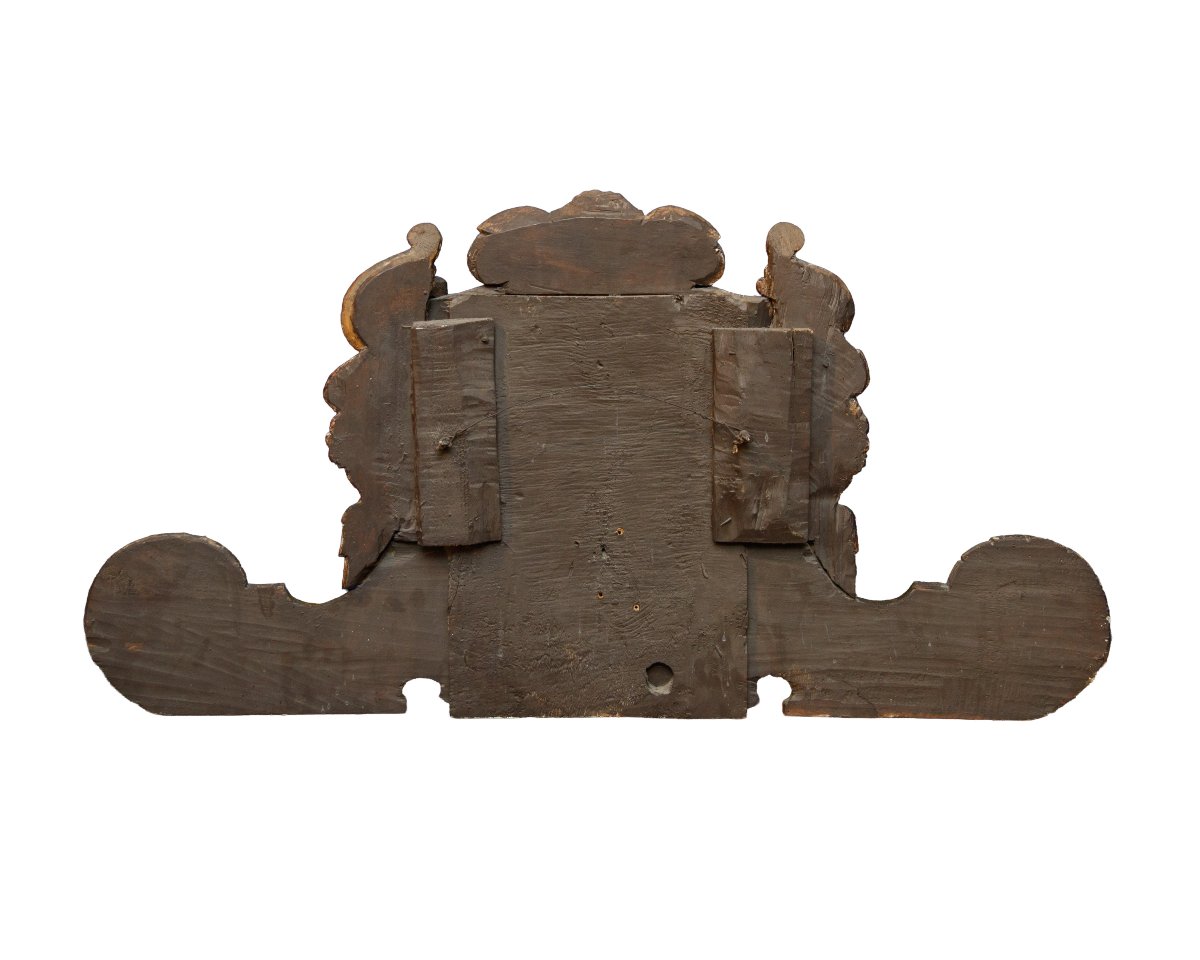 17th Century, Frame With Cherubs And Volutes-photo-2