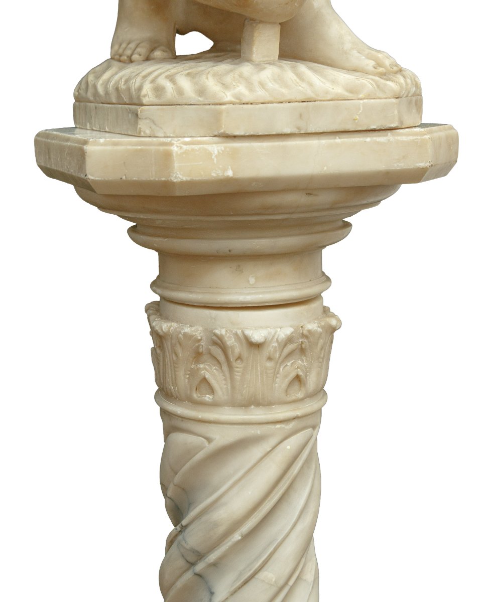 19th Century, Aphrodite Crouching On A Column-photo-8