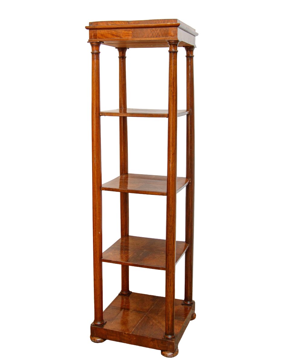 19th Century, Column-style étagère