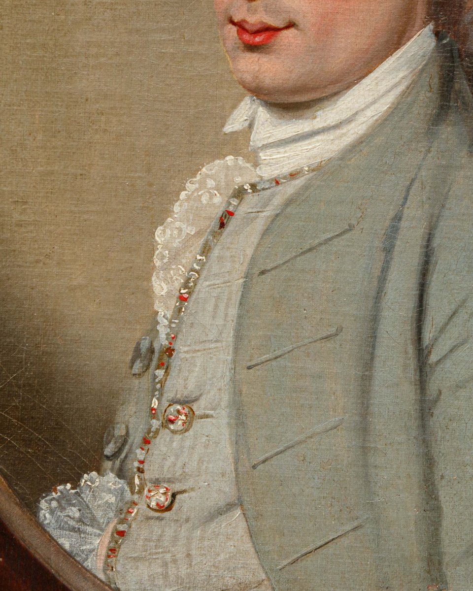 English School, Late 18th Century, Family Portraits-photo-5