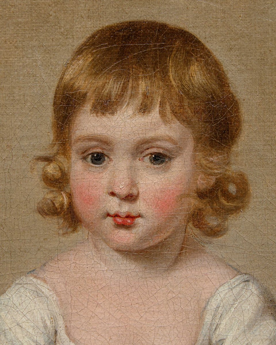 English School, Late 18th Century, Family Portraits-photo-6