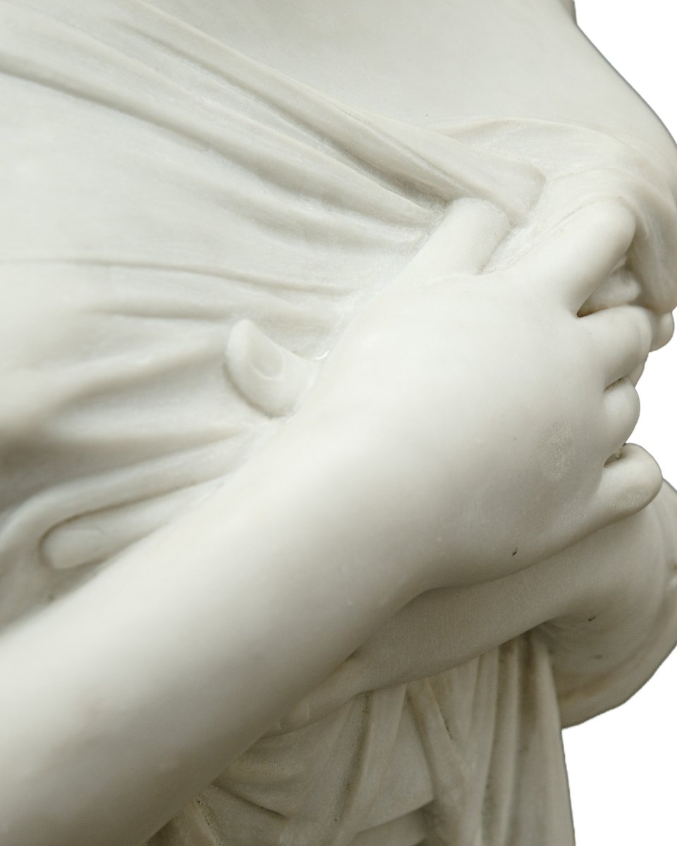 XIXe siècle, par Joseph Chinard (Lyon, 1756 - 1813), Buste de Madame Recamier-photo-6