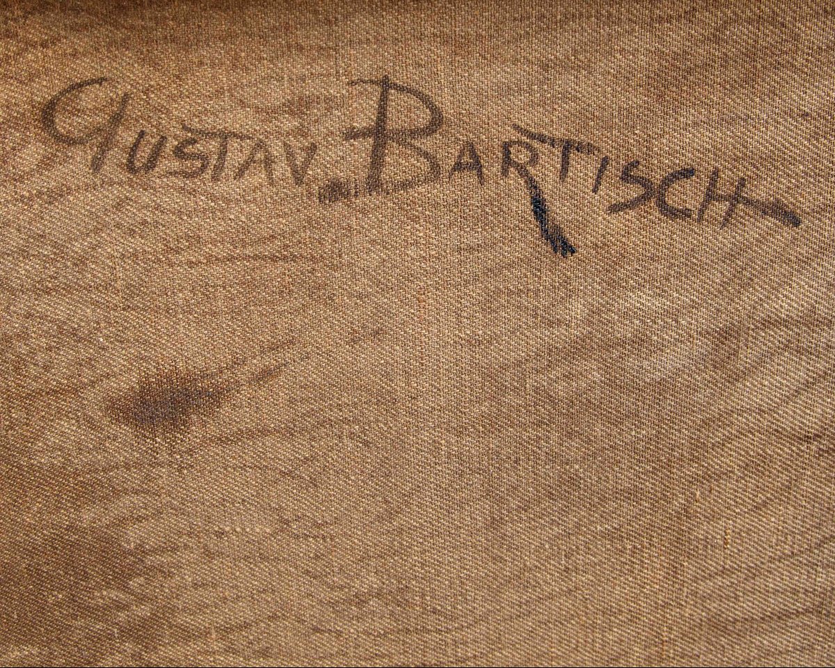 Gustav Bartsch (1821 - 1906), La mort de Cléopâtre-photo-4