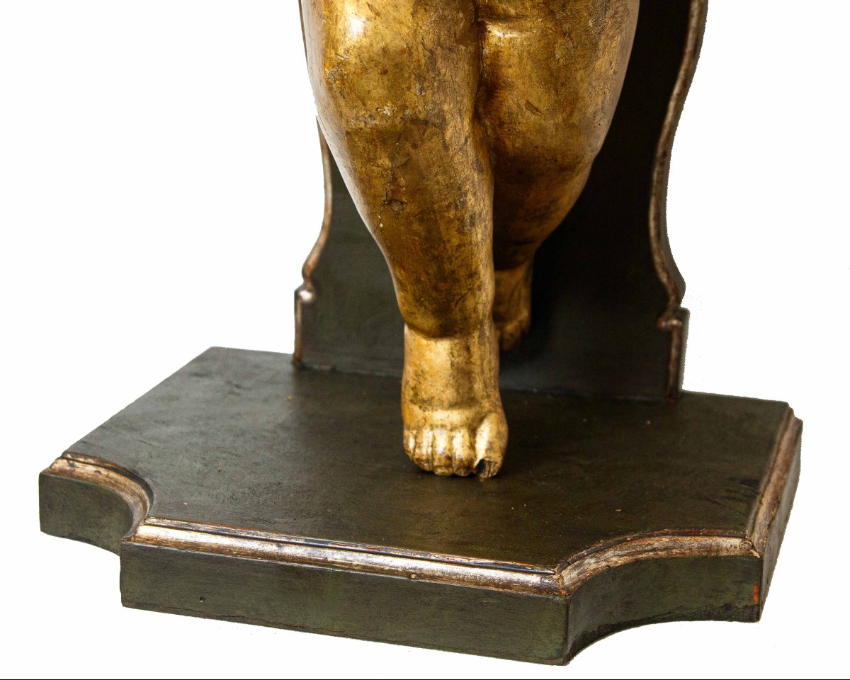 XVIIIe siècle, Console avec putti-photo-7
