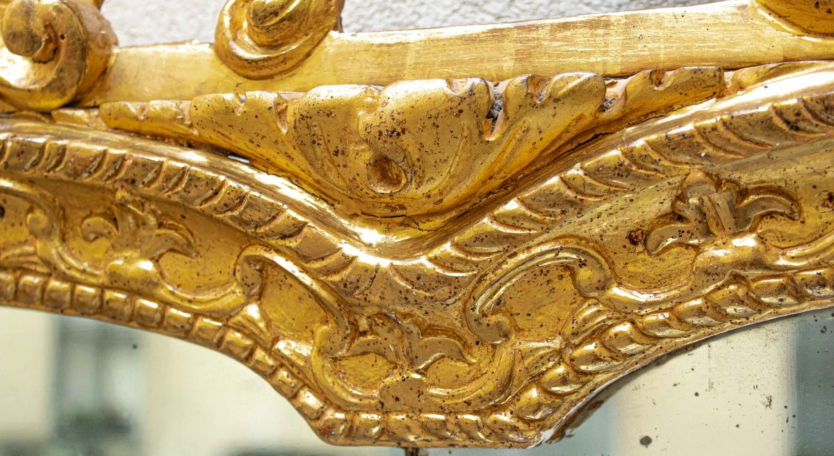 Late 18th Century–early 19th Century, Mantelpiece Mirror-photo-3