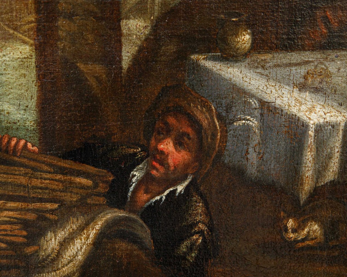 Francesco Dal Ponte, dit Francesco Bassano, atelier de, Allégorie de l’hiver-photo-7