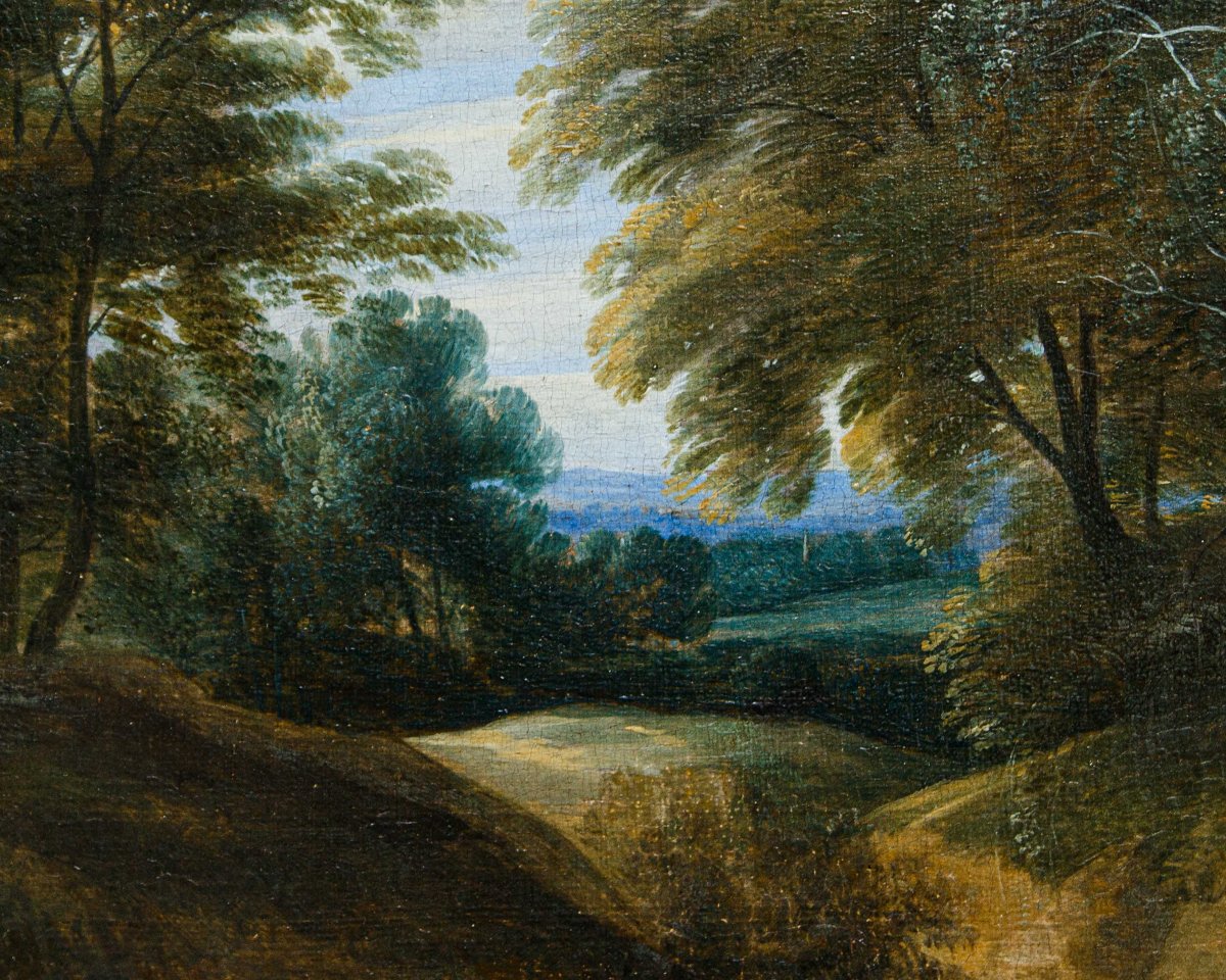 Pieter Van Avont (mechelen, 1600 – Deurne, 1652), Landscape With Saint John The Baptist And The Lamb-photo-5