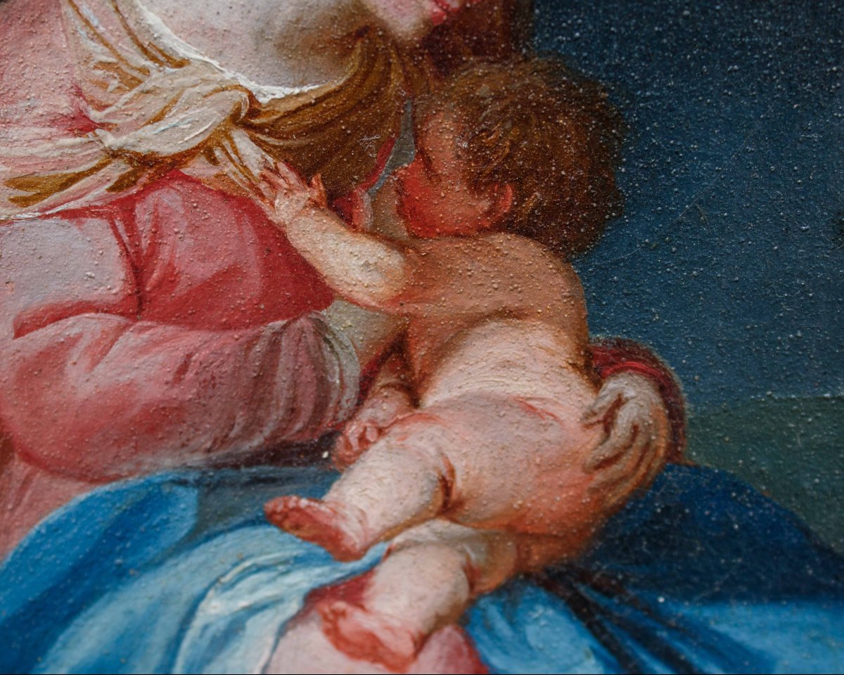 Emilian School, 18th Century, Rest On The Flight Into Egypt-photo-1
