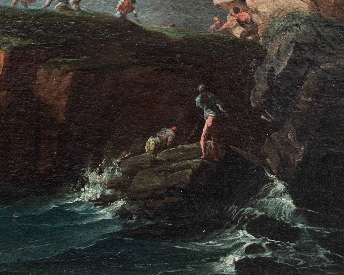 Francesco Fidanza (Rome, 1747 - Milan, 1819), Navy in Storm-photo-7