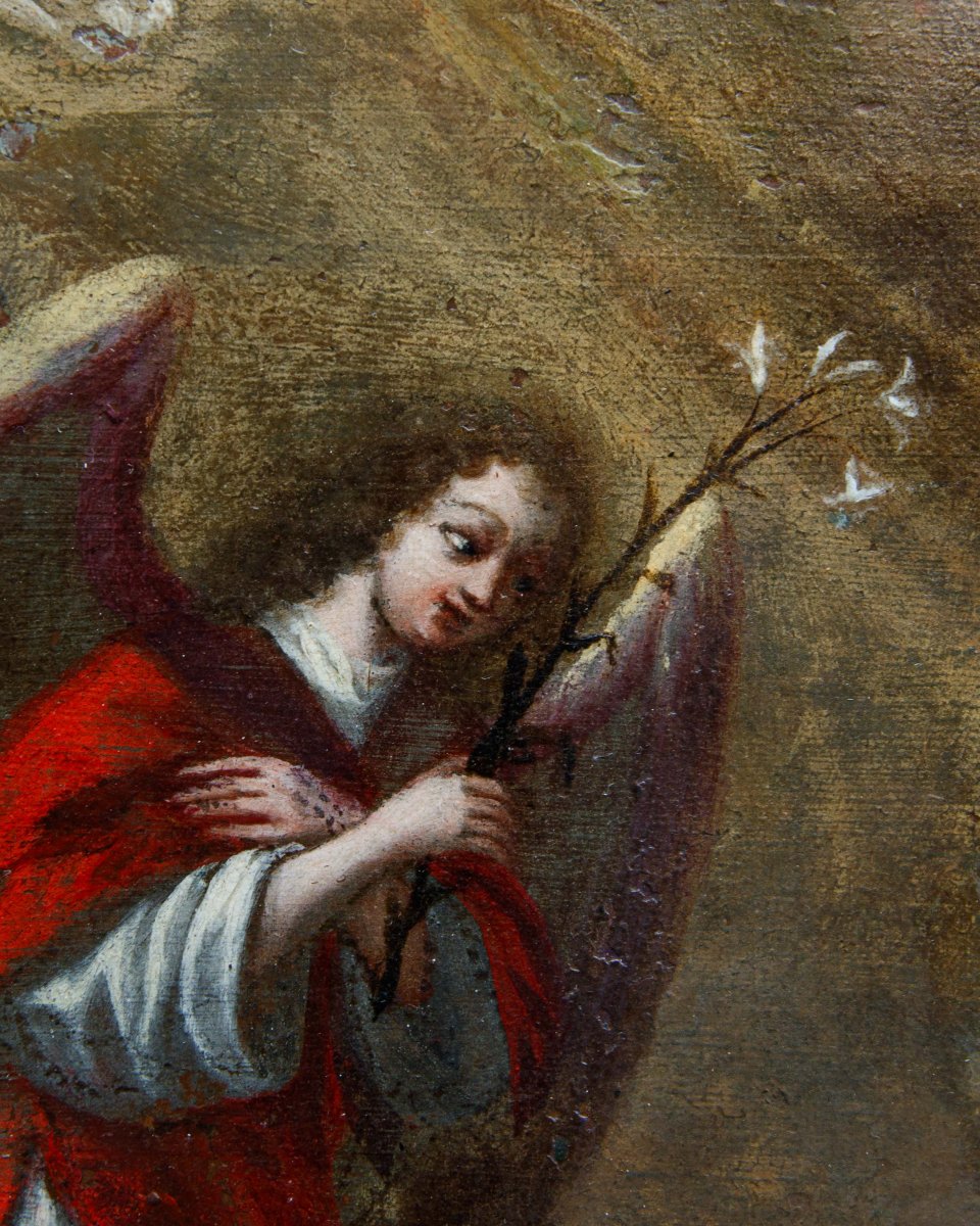 Lombard School, 17th Century, The Annunciation-photo-3