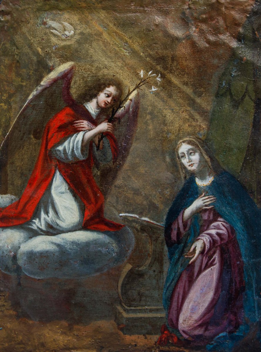 Lombard School, 17th Century, The Annunciation