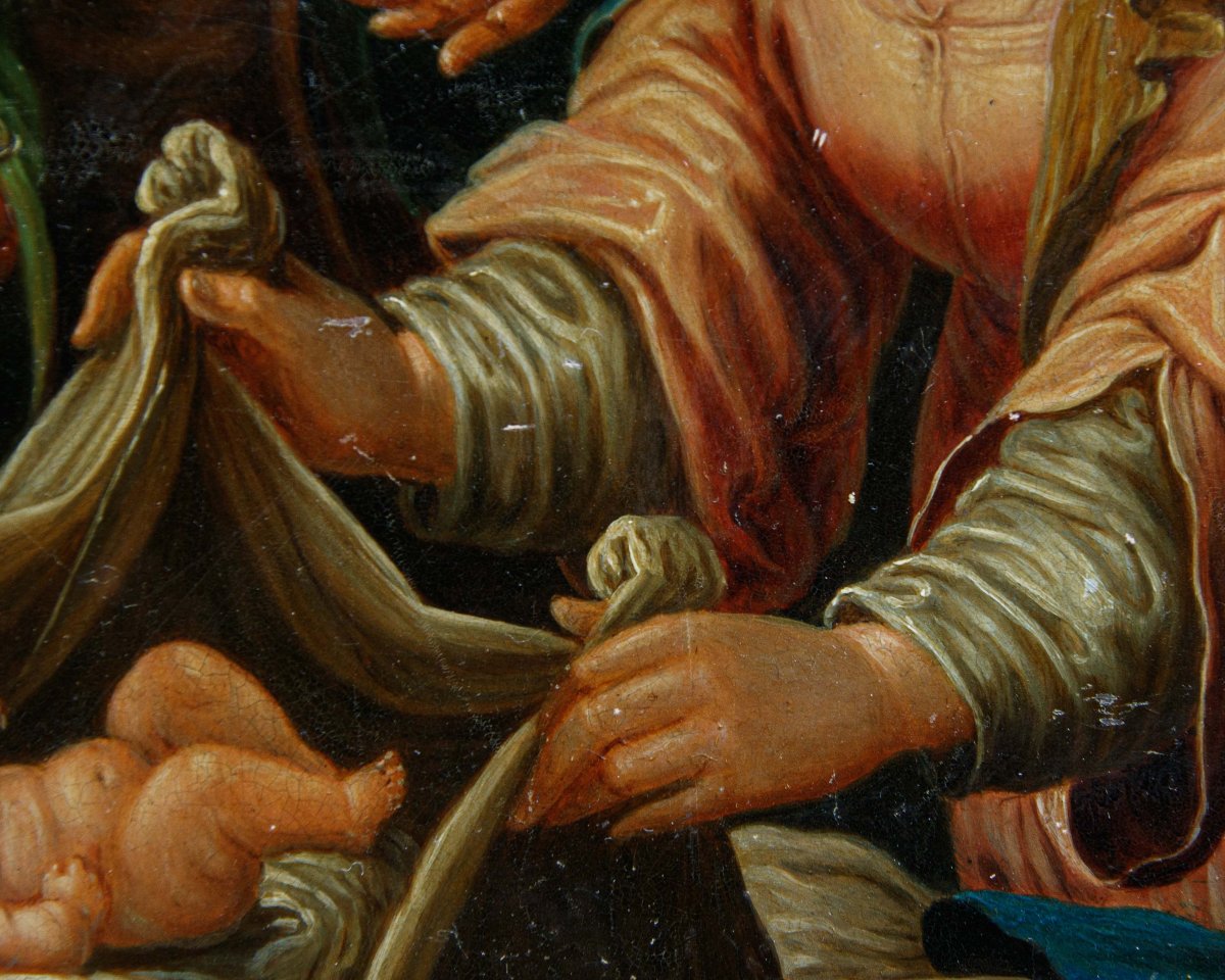 Flemish School, 17th Century, Nativity-photo-4