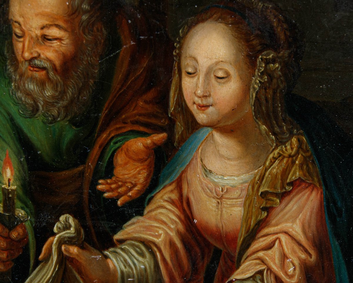 Flemish School, 17th Century, Nativity-photo-4