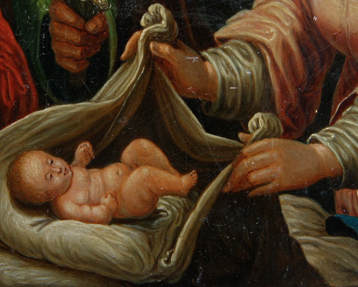 Flemish School, 17th Century, Nativity-photo-7