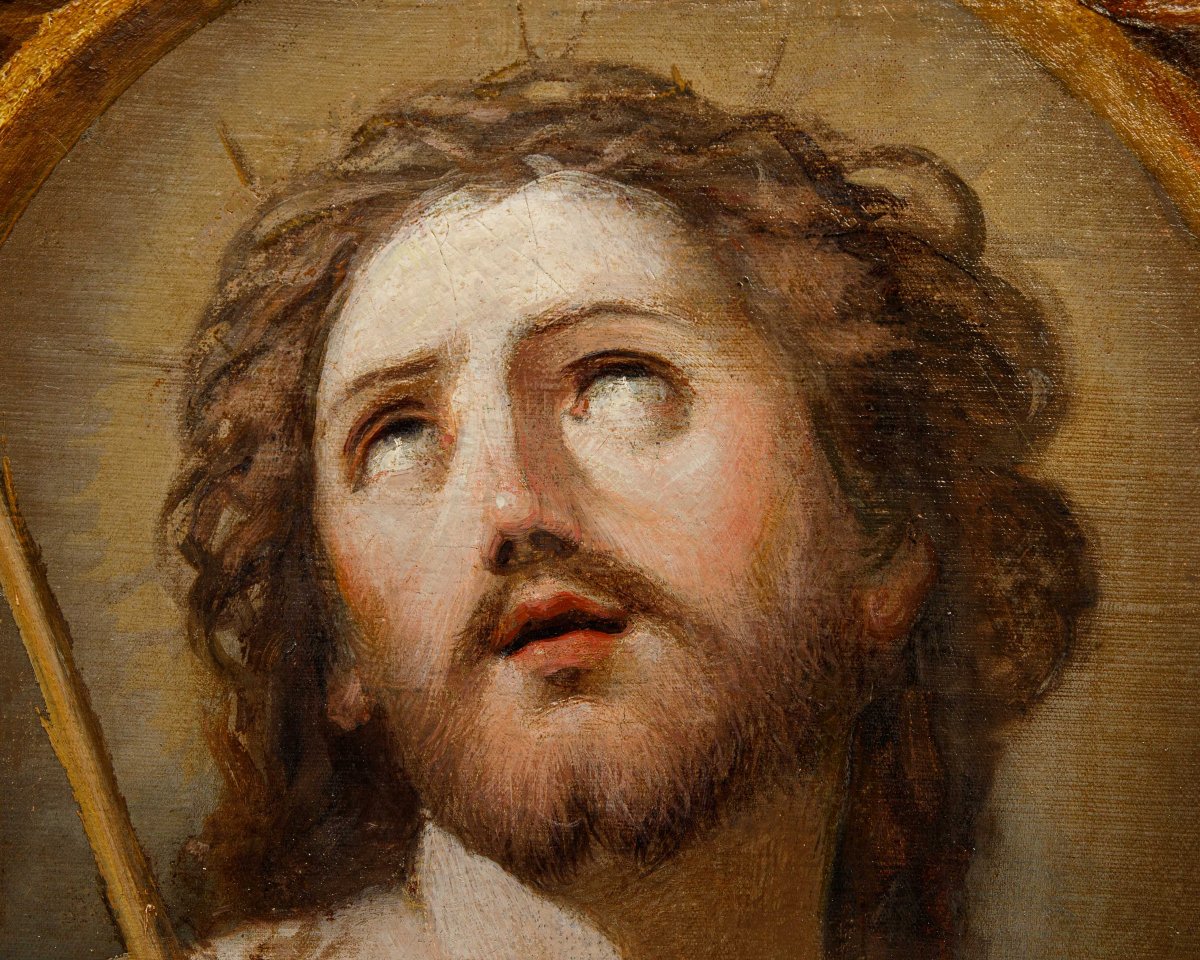 Emilian School, 17th Century, Christ Crowned With Thorns-photo-3