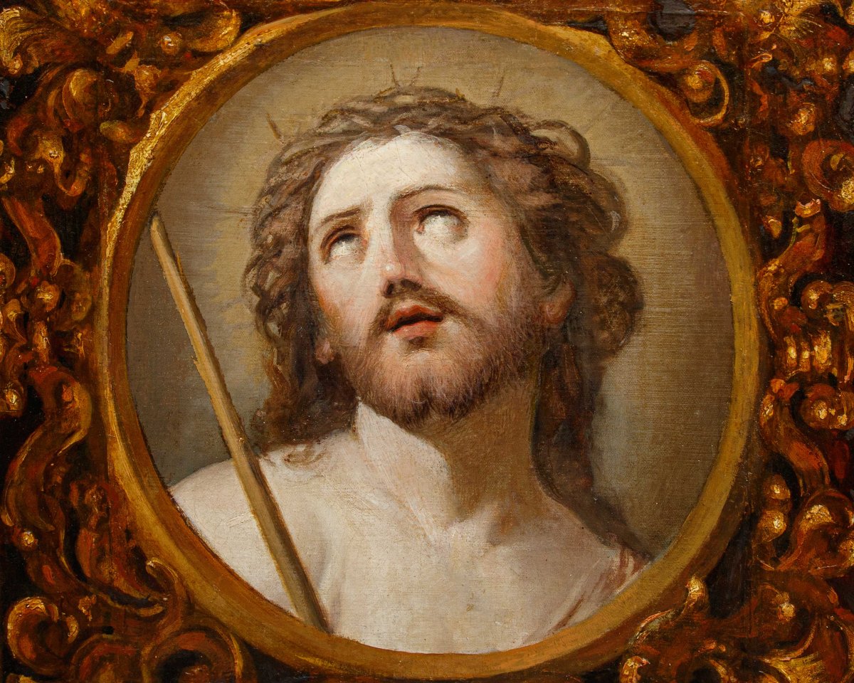 Emilian School, 17th Century, Christ Crowned With Thorns-photo-1