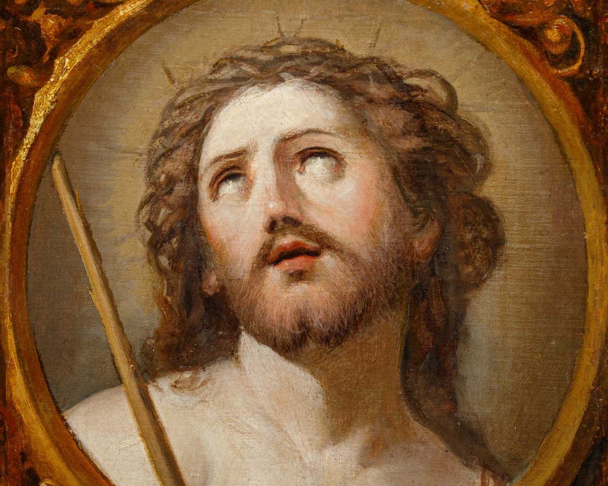 Emilian School, 17th Century, Christ Crowned With Thorns-photo-3