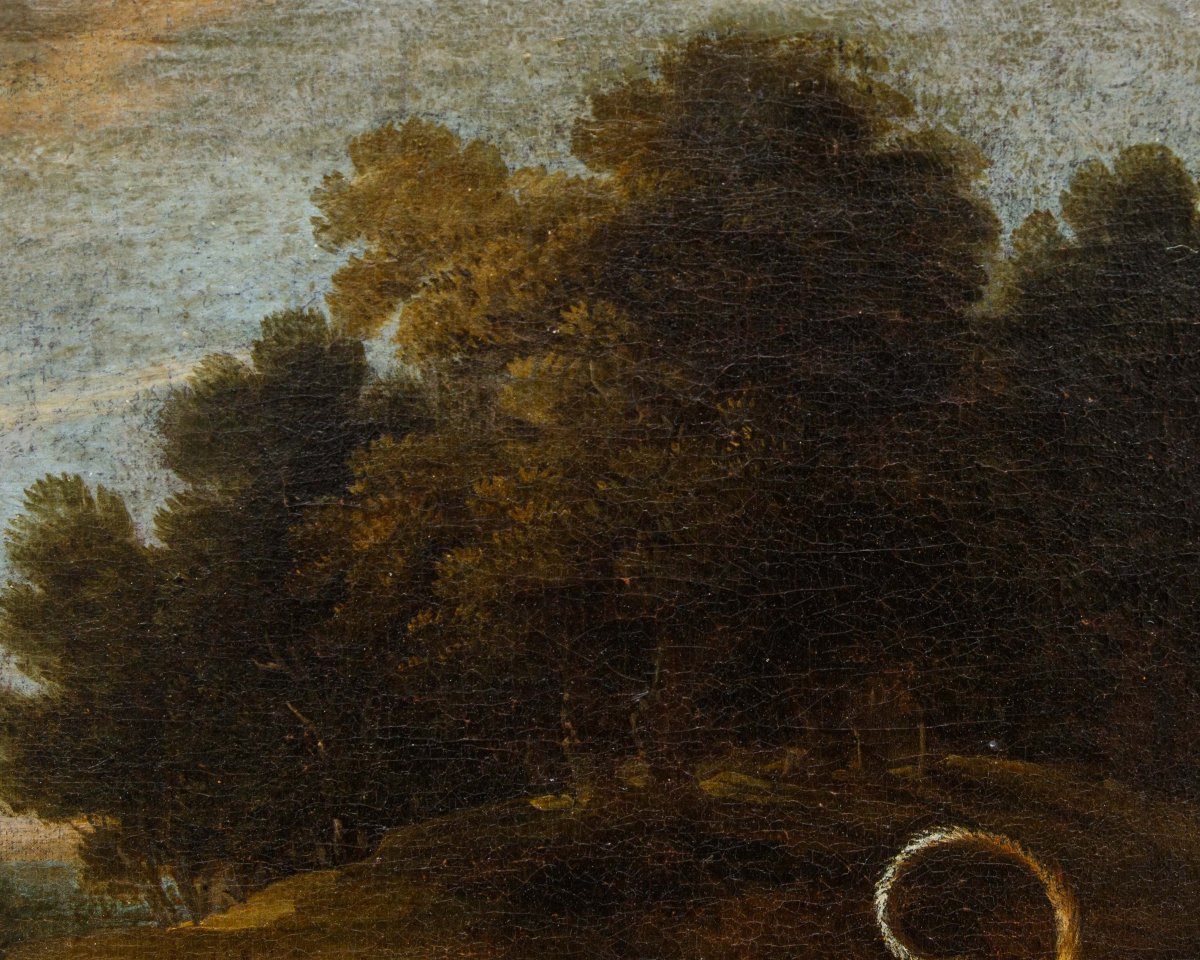 Le disciple de Paul de Vos (Hulst, 1592 - Anvers, 30 juin 1678), Chasse au cerf-photo-5