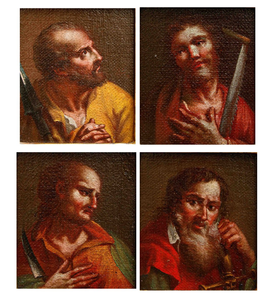 Antonio Marinetti, Known As “il Chiozzotto” (chioggia, 1719 – Venice, 1796), Four Saints-photo-2