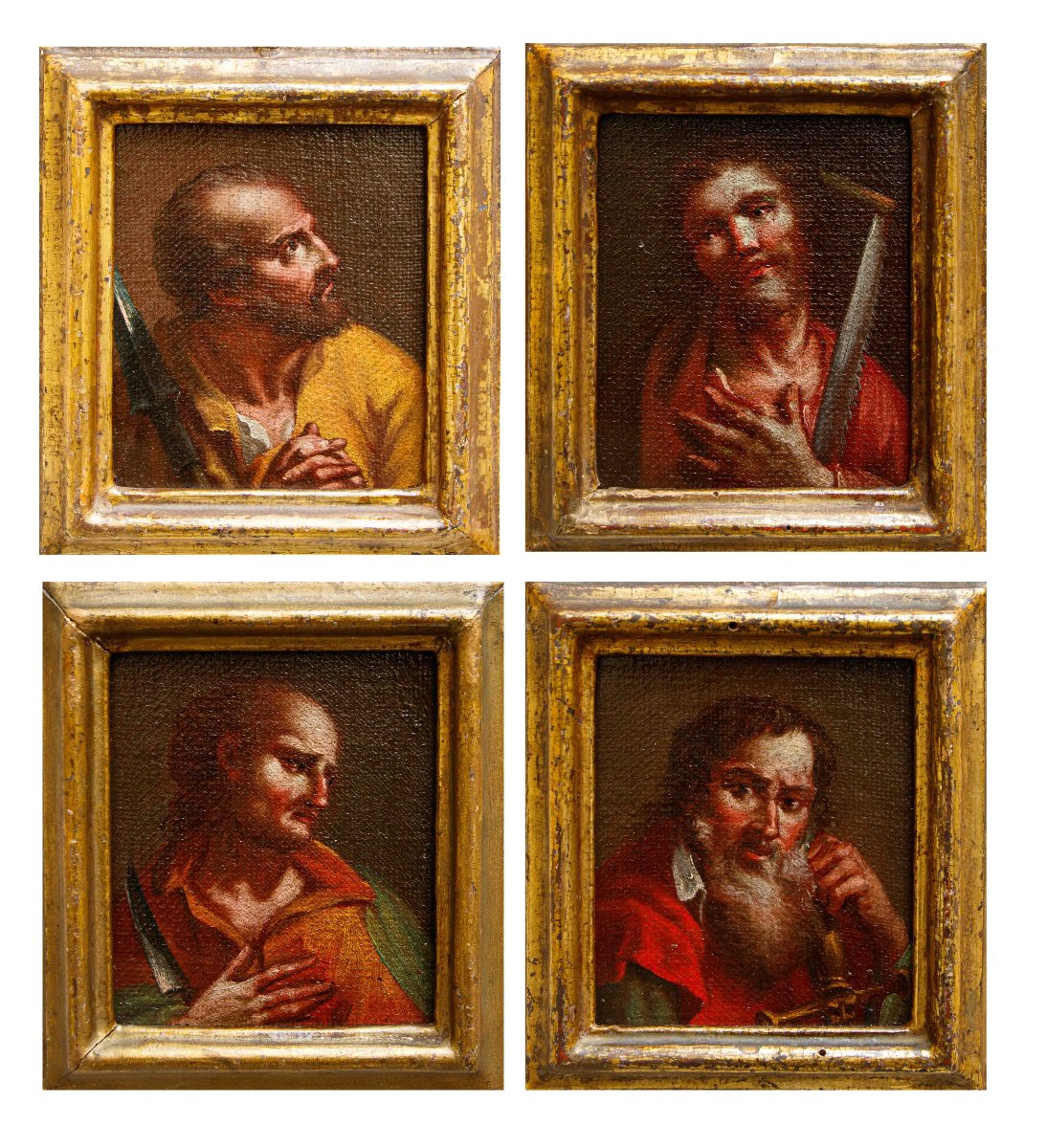 Antonio Marinetti, Known As “il Chiozzotto” (chioggia, 1719 – Venice, 1796), Four Saints