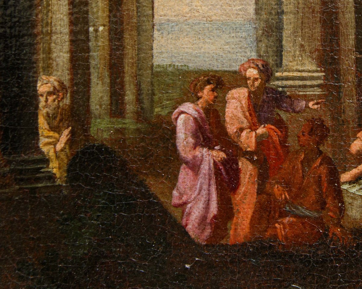 Alberto Carlieri (rome, 1672 – C. 1720), Capriccios With Figures-photo-7