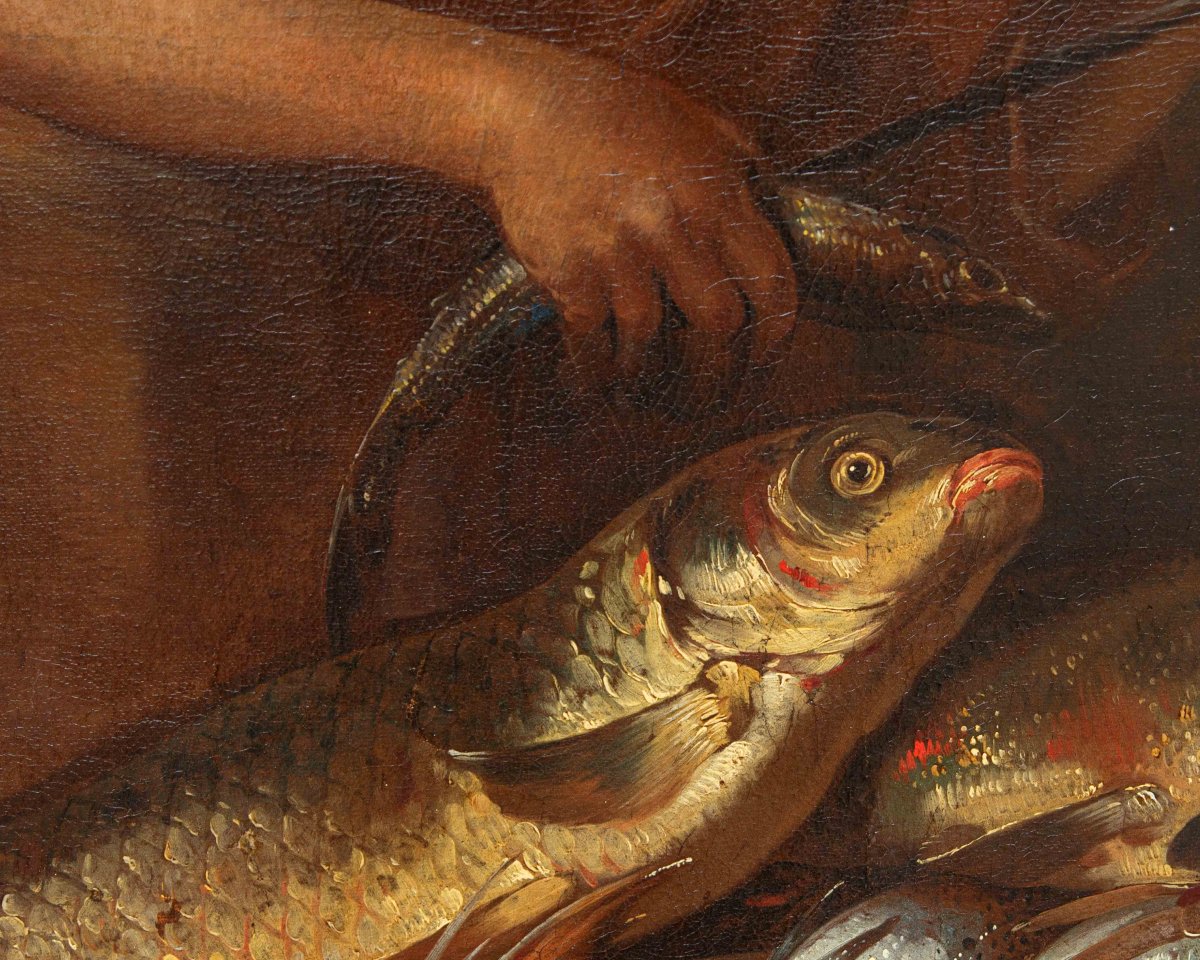 Giacomo Francesco Cipper dit le Todeschini (Feldkirch, 1664 - Milan, 1736), Jeune pêcheur-photo-3