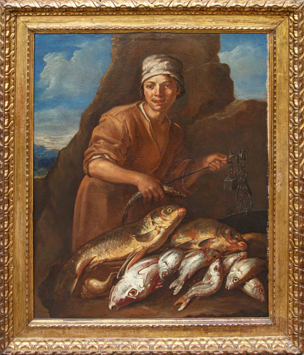 Giacomo Francesco Cipper dit le Todeschini (Feldkirch, 1664 - Milan, 1736), Jeune pêcheur