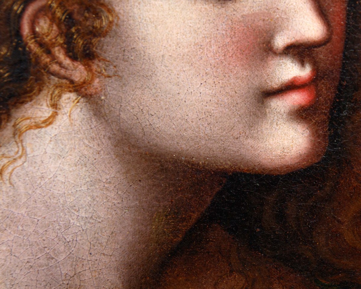 Pseudo-giampietrino B (milan, 3rd And 5th/6th Decades Of The 16th Century), The Penitent Magdalene-photo-4