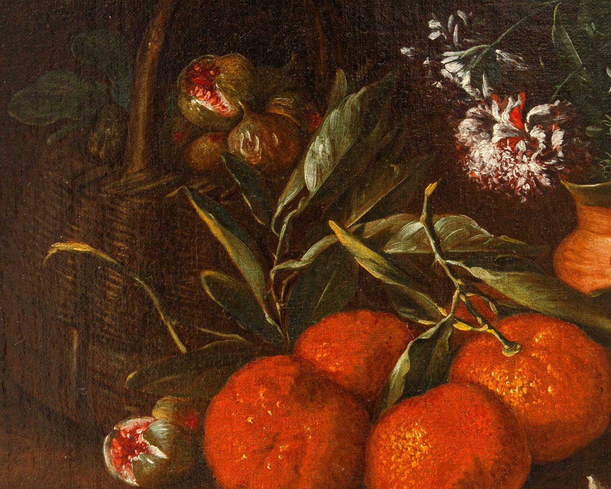 Tommaso Realfonzo, Known As Masillo (1677–1743) Still Lifes Of Fruit And Flowers Outdoors-photo-8