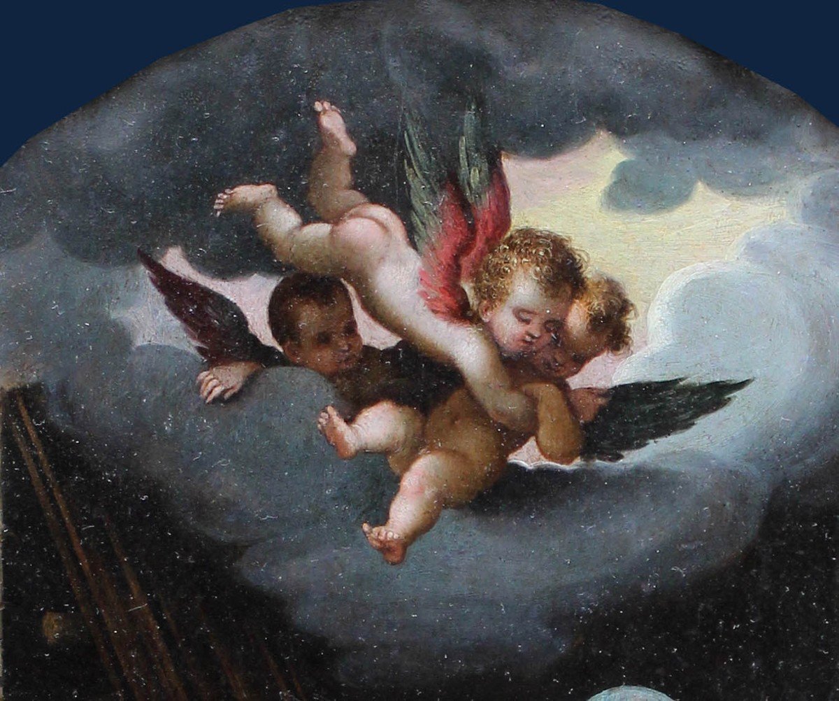 Adoration Des Bergers, Domenico Carnevale (1524 - 1579)-photo-4