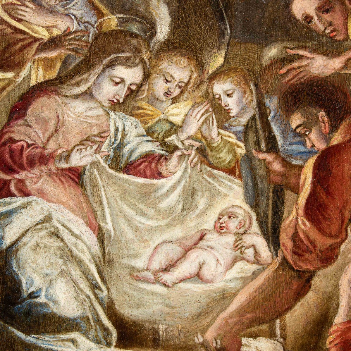 Adoration Des Bergers, Attr. à Girolamo Siciolante Dit Da Sermoneta (1521 - 1575)-photo-5