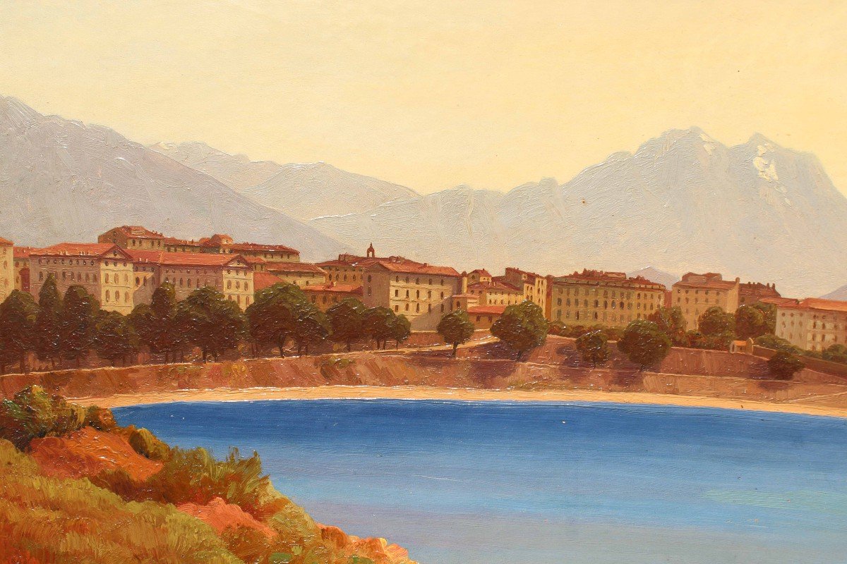 Landscape Of The Lake, Karl Rudolf Hugo Jonas (1822 - 1888)-photo-4
