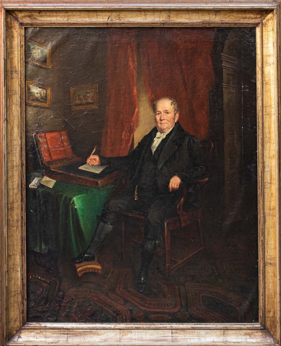 XIXe Siècle, Portrait d'Un Gentilhomme