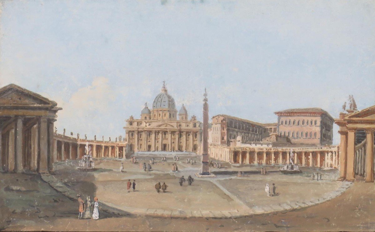 18th Century, Views Of Rome-photo-2
