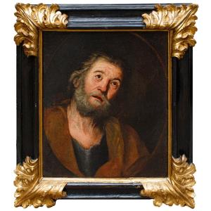 Francesco Fracanzano (1612 - 1656),  Face Of Saint