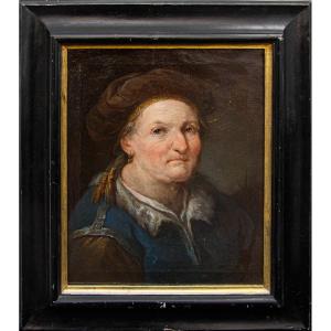 Giuseppe Nogari (1699 -  1763), Portrait Of An Old Woman