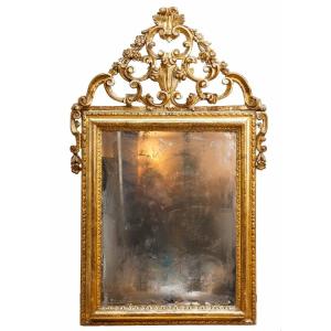 Piedmont, Louis XVI, Mirror With Cimasa