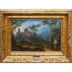 Jan Joseph Horemans l’Ancien (Anvers, 16 août 1682 - Anvers, 1759), Caprice avec des chiffres