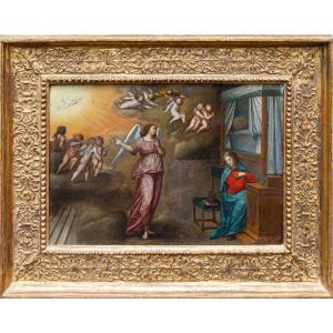 Flemish School, 17th Century,  Annunciation