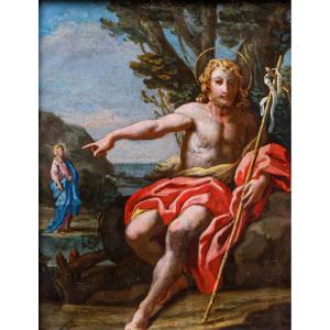 Saint John The Baptist Announcing The Coming Of Christ